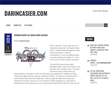 Tablet Screenshot of darincasier.com